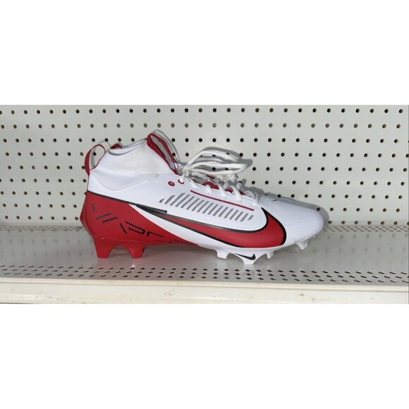 Nike Other - Nike Vapor Edge Pro 360 2 Mens Football Cleats Size 14 White Red FQ4044-105